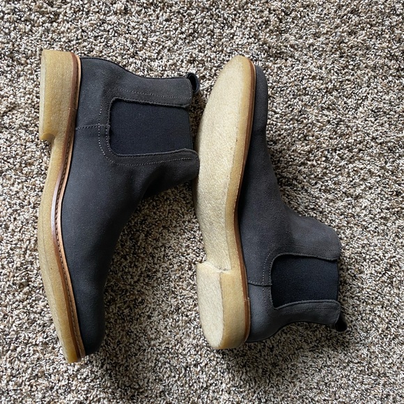 NIB Men’s Dunross and Sons Trevor Dark Grey Chelsea Boots - Picture 8 of 10